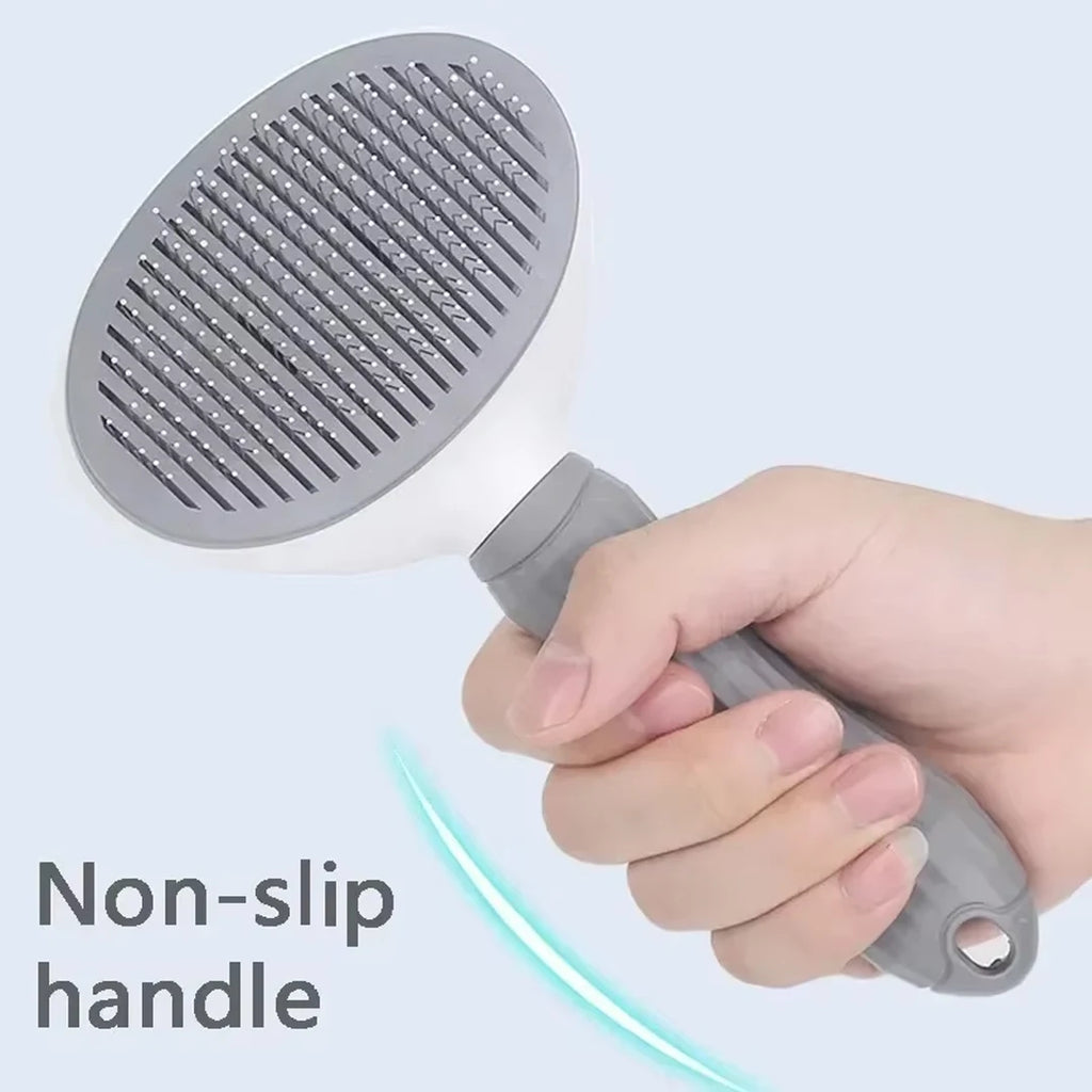 FurErase™ One-Click Self-Cleaning Grooming Brush