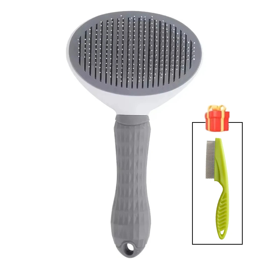 FurErase™ One-Click Self-Cleaning Grooming Brush